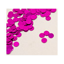 Confettis de table ronds fuchsia