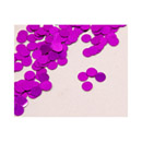 Confettis de table ronds violet