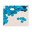 Confettis de table ronds turquoise