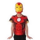 Plastron et masque Iron Man Avengers Assemble™ enfant