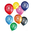 Sachet 8 ballons 30 ans