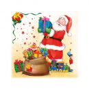 20 Serviettes Père Noël