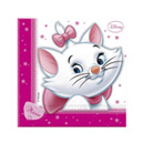 20 Serviettes en papier Marie des Aristochats 33 x 33 cm