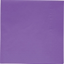 20 Serviettes en papier épais Violet 33 x 33 cm