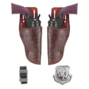 Set de 2 pistolets cowboy Adulte