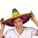 Sombrero multicolore