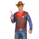 T-shirt cowboy homme