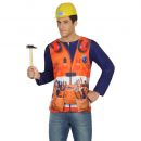 T-shirt chef de chantier homme