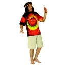 Déguisement rasta hippie adulte