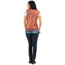 T-Shirt veste hippie femme