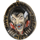 Décoration murale tableau vampire 3D 37 x 43 cm Halloween