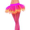 Tutu multicolore fluo femme