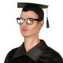 Coiffe d\'étudiant adulte