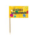 10 mini pics drapeaux Joyeux anniversaire