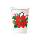 8 Gobelets Fleurs de Noël
