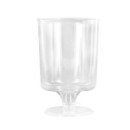 240 verres à pied cristal transparent 15 cl