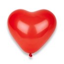 100 Ballons coeurs rouges 32 cm