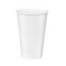 100 gobelets en plastique blanc 20 cl