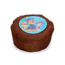 12 Mini décorations en azyme Pat\'Patrouille 4.5 cm