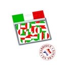150 Confettis de table drapeau Italie