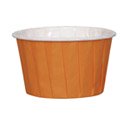 16 Coupelles Orange Halloween