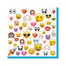 16 Grandes serviettes Emoji