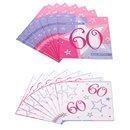 16 Serviettes en papier Ages 33 x 33 cm