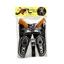 2 pistolets du far west avec étuis adulte