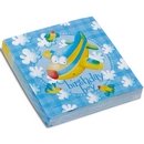 20 Serviettes en papier Anniversaire Garçon 33 x 33 cm