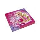 20 Serviettes en papier Barbie 33 x 33 cm