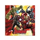 20 Serviettes en papier Avengers L\'âge d\'Ultron 33 cm