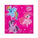 20 Serviettes en papier Rose Mon petit poney™ 33 x 33 cm