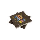 20 Serviettes papier 30 ans Feux d\'artifice 33 x 33 cm