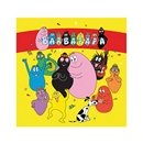 20 Serviettes en papier Barbapapa™ 33 x 33 cm