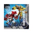 20 Serviettes en papier Transformers™ 33 x 33 cm