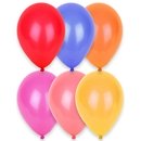 24 Ballons différentes couleurs 25 cm