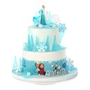 3 Bandes en sucre décoration gâteau Reine des neiges - Frozen