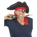 4 Cache-oeil pirate en carton