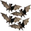 4 Chauves-souris 11 cm halloween