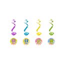 4 Suspensions spirales 18 ans Fiesta 60 cm