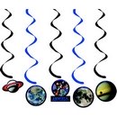 5 Décorations à suspendre anniversaire de l\'espace 91 cm