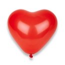 50 Ballons coeurs rouges 32 cm