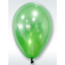 50 Ballons verts métallisés