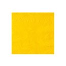 50 Serviettes 2 plis jaune vif 38 x 38 cm