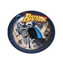 6 Assiettes en carton Batman™ 23 cm