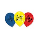 6 Ballons en latex Mickey Mouse