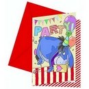 6 cartes d\'invitation Winnie Alphabet™