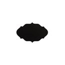 6 étiquettes noires adhésives façon ardoise
