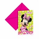 6 invitations carton Minnie Bow-Tique™