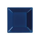 8 Assiettes carrées creuses Modus Vivendi Bleu